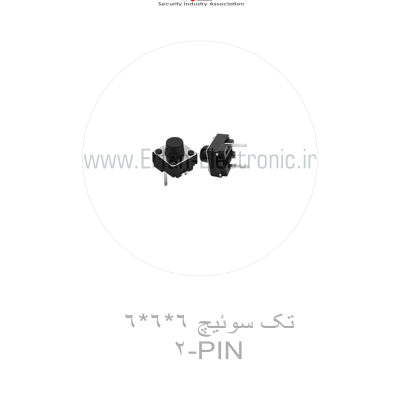 تک سوئیچ 6*6*6 -2PIN